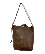 Yoshida Porter Leather Shoulder bag 2Way Brown