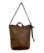 Yoshida Porter Leather Shoulder bag 2Way Brown