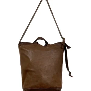 Yoshida Porter Leather Shoulder bag 2Way Brown
