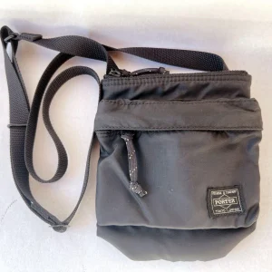 Yoshida Porter Force Shoulder Bag Pouch Nylon Oxford Black Men's