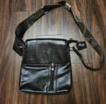 Hugo Boss Leather Bag Brown