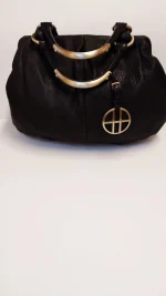 Hugo Boss Brown Leather Large Bag