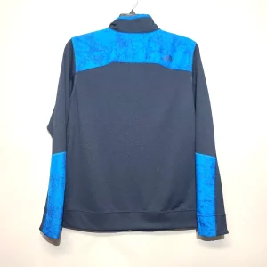 The North Face Blue Ampere Grid Full-Zip Jacket Men's