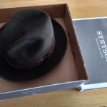 Nib Stetson Brooks Brothers Brown Felt Fedora Msrp