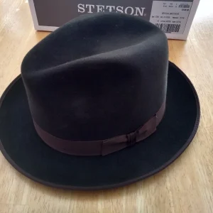 Nib Stetson Brooks Brothers Brown Felt Fedora Msrp