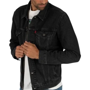 Levi's Men's Button Front Cotton Denim Trucker Jean Jacket