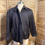 Men's Brooks Brothers Bomber Jacket XL Black