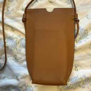 LOEWE Gate Pocket Leather Phone Crossbody Bag