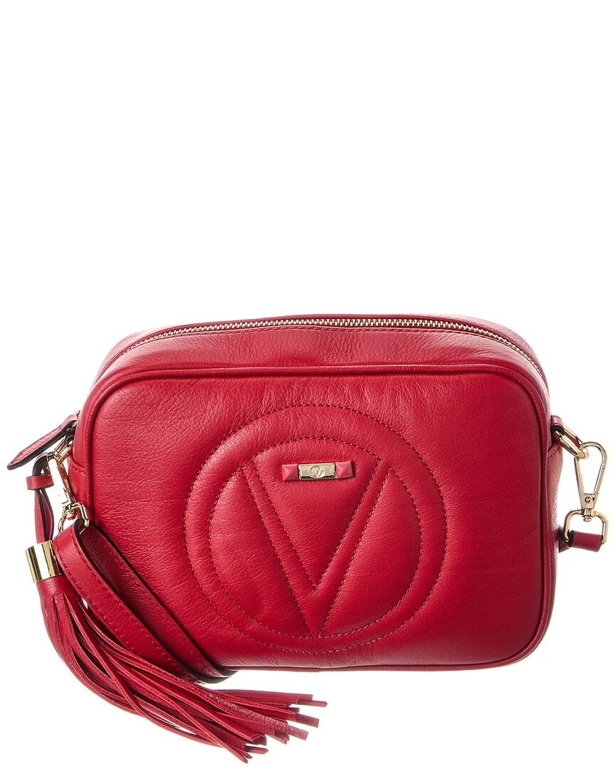 Valentino by Mario Valentino Mia Signature Leather Crossbody Women’s Red Valentino by Mario Valentino Mia Signature Leather Crossbody Women’s Red