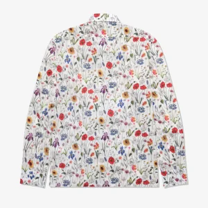 Junya Watanabe Man Men's Floral Shirt White/Red/Purple