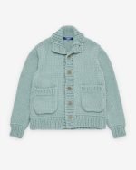 Junya Watanabe Man Men's Dog Cardigan Sax Blue