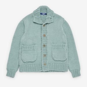 Junya Watanabe Man Men's Dog Cardigan Sax Blue