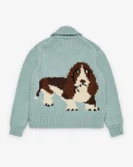Junya Watanabe Man Men's Dog Cardigan Sax Blue