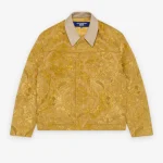 Junya Watanabe Man Men's Floral Patten Jacket Yellow