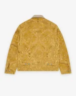 Junya Watanabe Man Men's Floral Patten Jacket Yellow