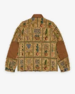 Junya Watanabe Man Men's Plant Pot Tapestry Jacket Brown