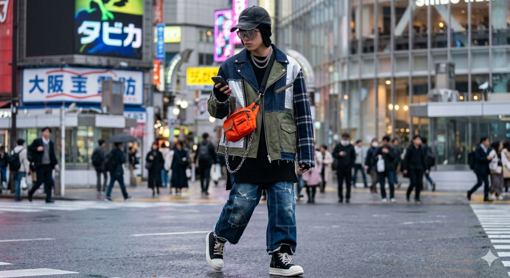 How to Style Junya Watanabe Clothing for a Modern Streetwear Look with designer jacket, casual outfit, and urban fashion style