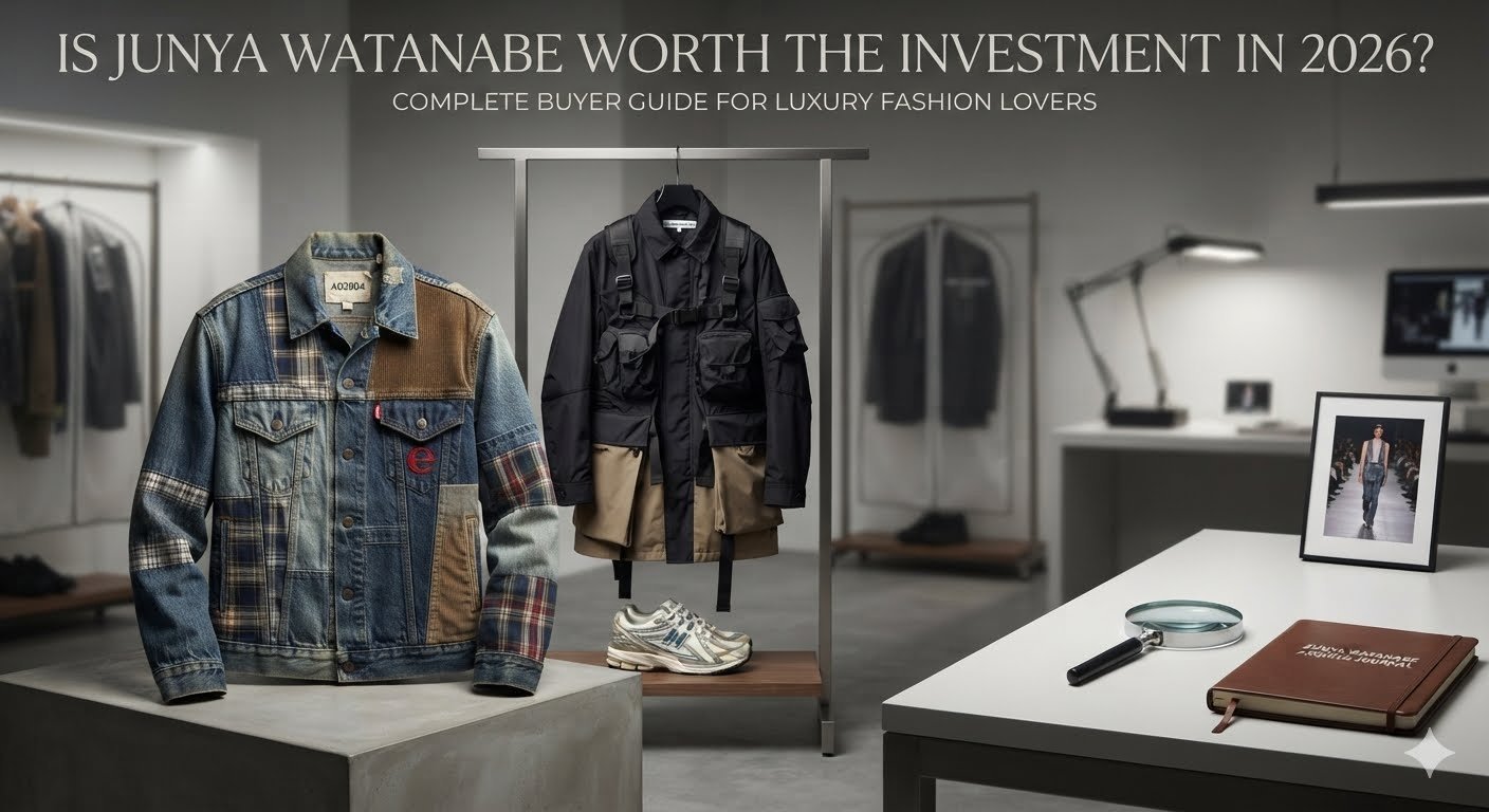Is Junya Watanabe Worth the Investment? A Complete Buyer's Guide featuring premium Junya Watanabe designer clothing, luxury jackets, and modern Japanese fashion for 2026.