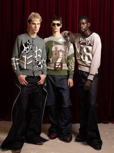 Junya Watanabe Men's Collection 2026 featuring stylish designer menswear with premium craftsmanship, modern Japanese fashion, and unique clothing designs.