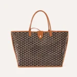 Brown Goyard Tote Bag Luxury Designer Handbag for Women