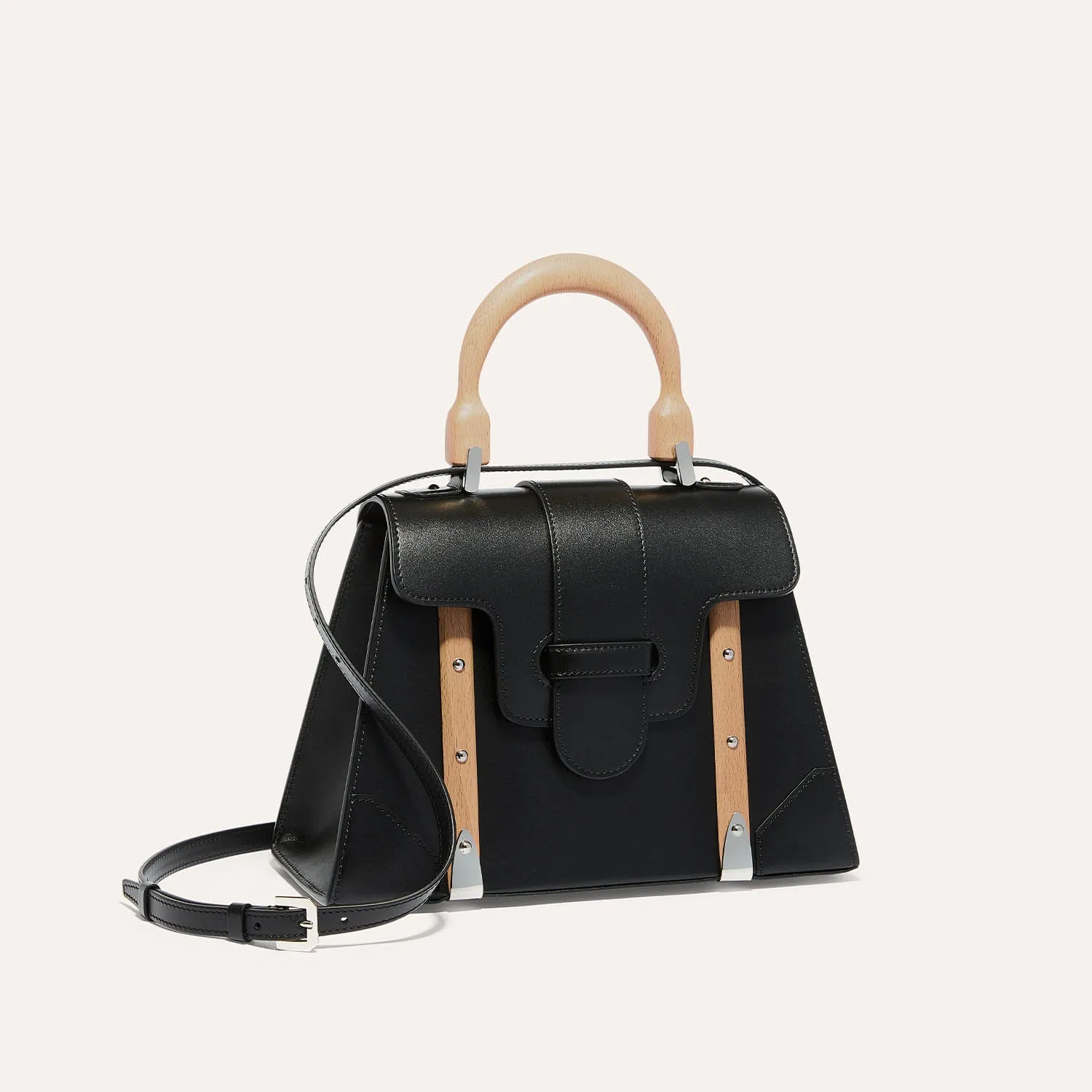 Black Leather Handbag for Women | Luxury Top Handle Bag Black Leather Handbag for Women | Luxury Top Handle Bag